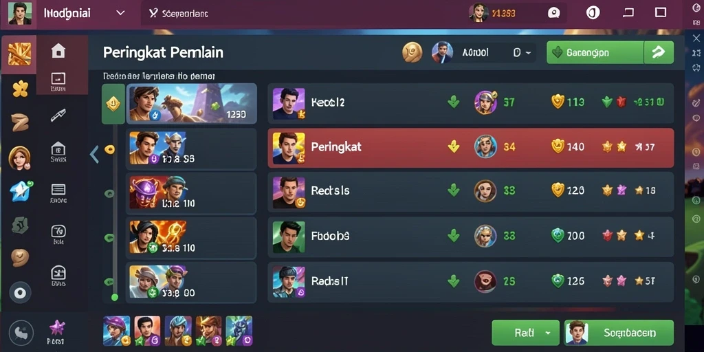 Tampilan utama aplikasi dengan navigasi yang mudah.