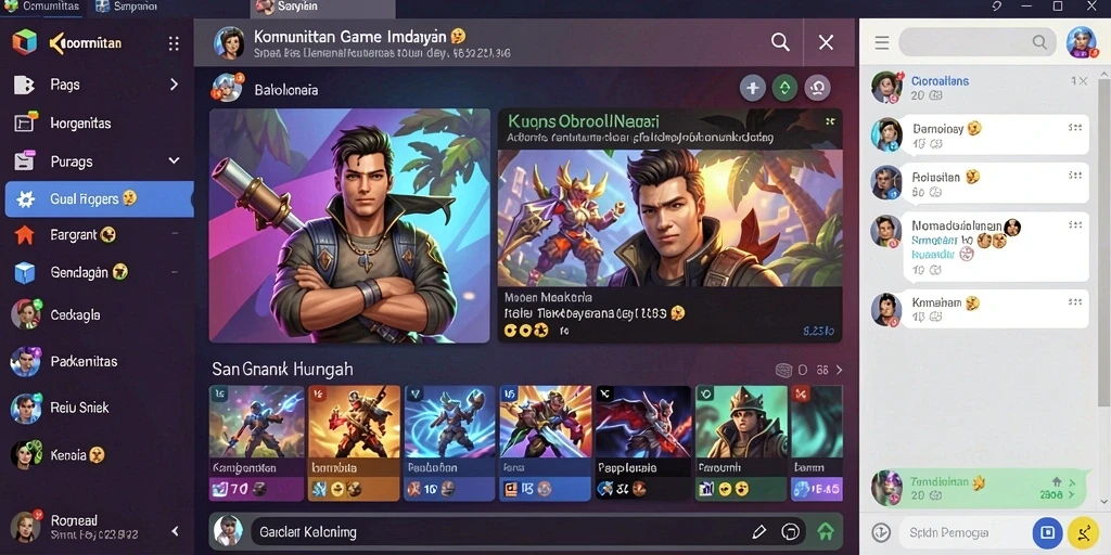 Screenshot menampilkan karakter utama dalam perjalanan petualangan.