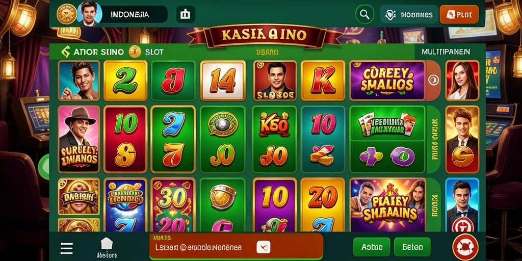 Screenshot menunjukkan tampilan antarmuka yang menarik.