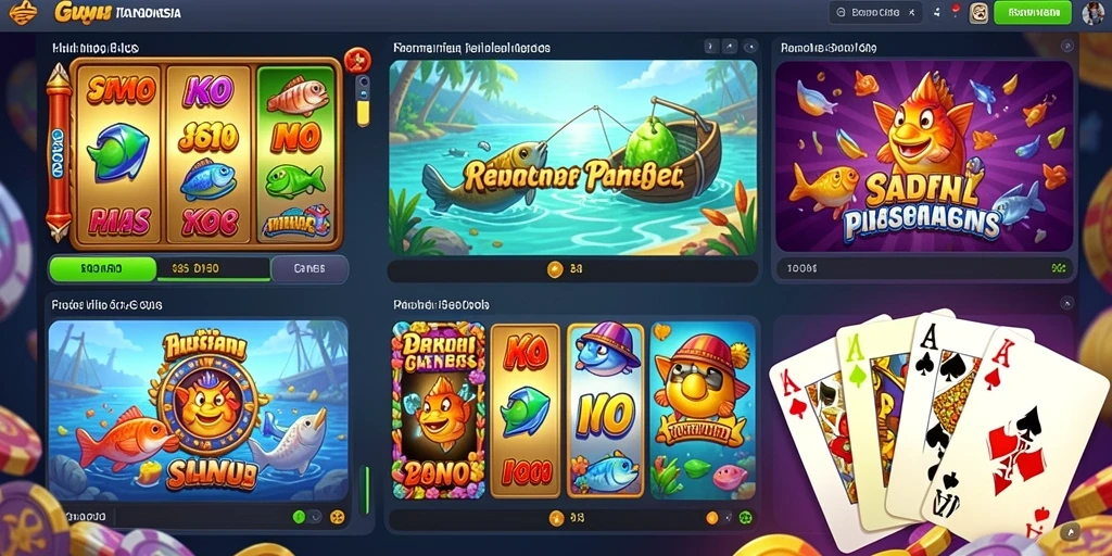 Tampilan layar utama dengan level yang menantang.