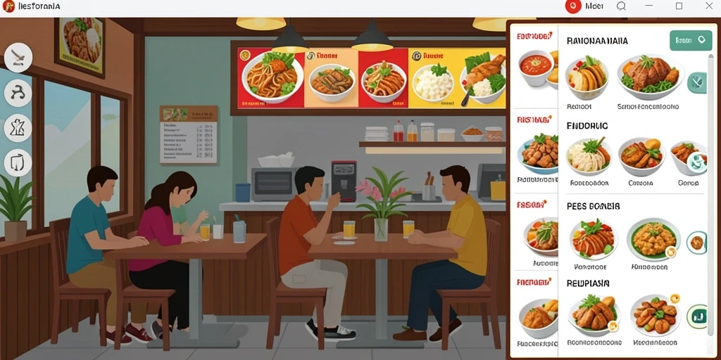 Tampilan antarmuka yang menarik dan mudah digunakan.